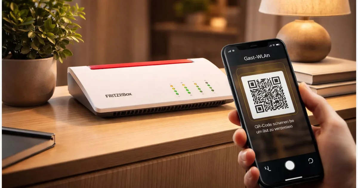 Gast-WLAN in der FRITZ!Box einrichten: sicherer Zugang für Besucher