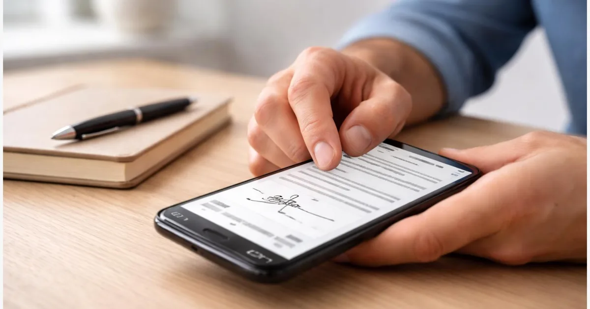 PDF am Handy unterschreiben: iPhone & Android Schritt für Schritt