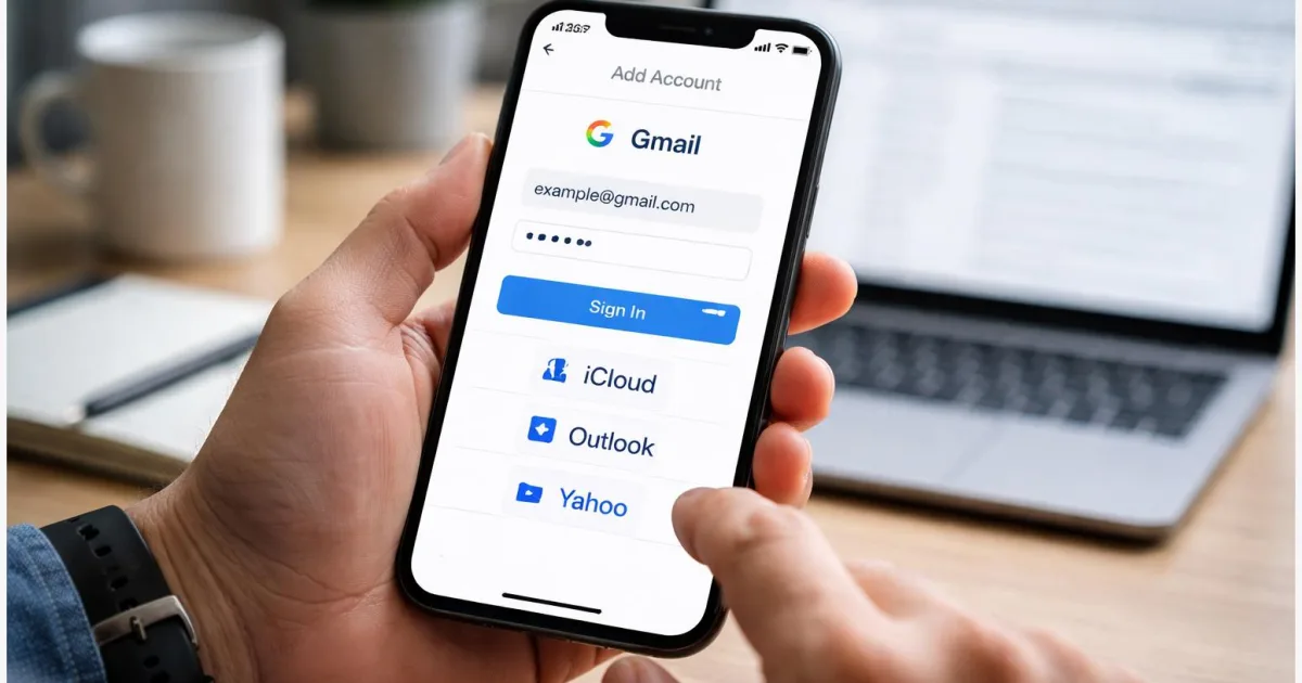 E‑Mail auf iPhone & Android einrichten: Gmail, iCloud & Outlook