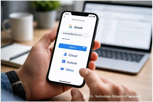 E‑Mail auf iPhone & Android einrichten: Gmail, iCloud & Outlook