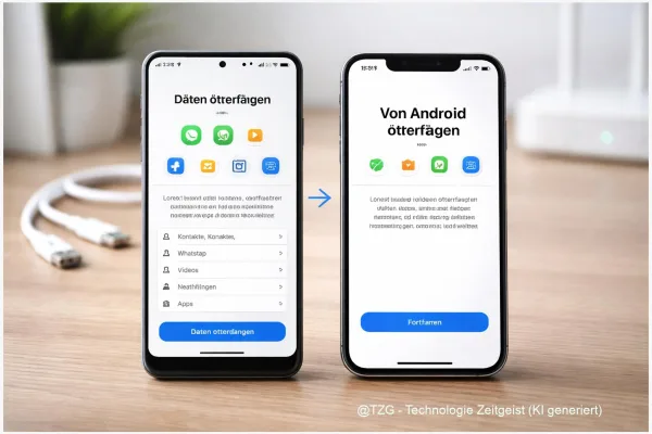 Android zu iPhone wechseln: Daten, WhatsApp & Fotos übertragen (Schritt für Schritt)