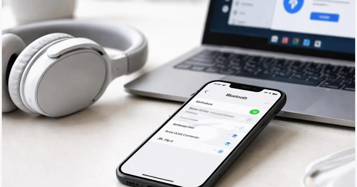 Bluetooth verbindet nicht? So behebst du Probleme auf iPhone, Android & Windows