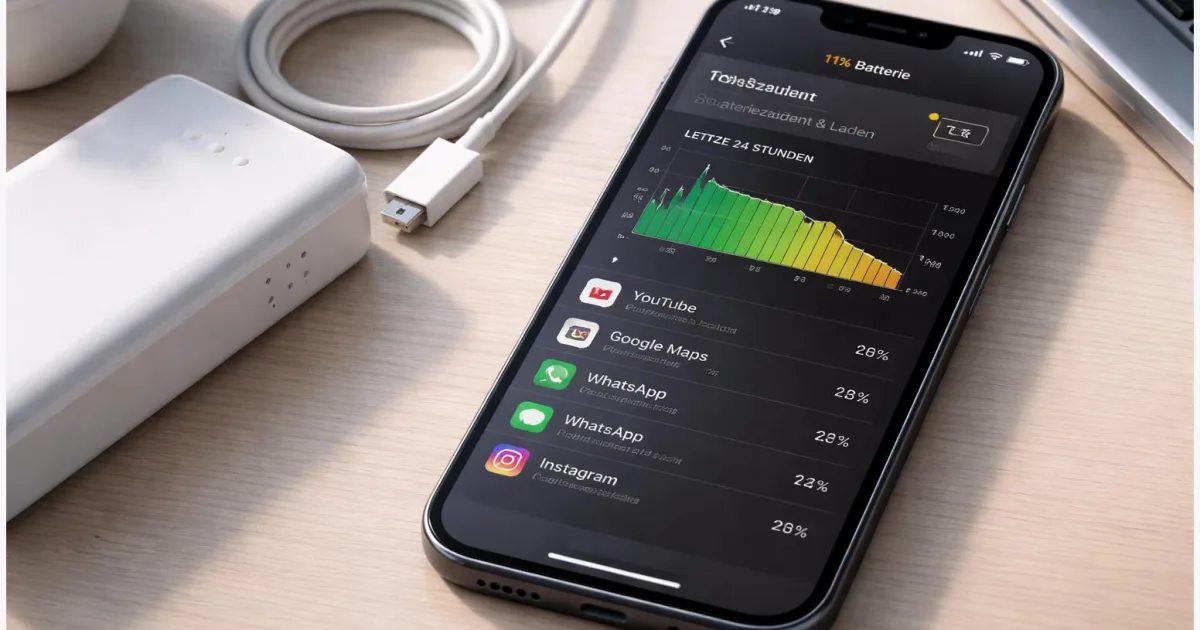 Akku schnell leer? So findest du Stromfresser auf iPhone & Android