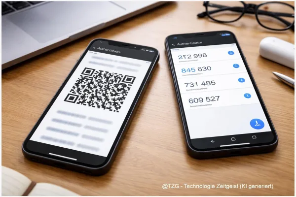 Authenticator übertragen: 2FA-Codes sicher aufs neue Handy umziehen