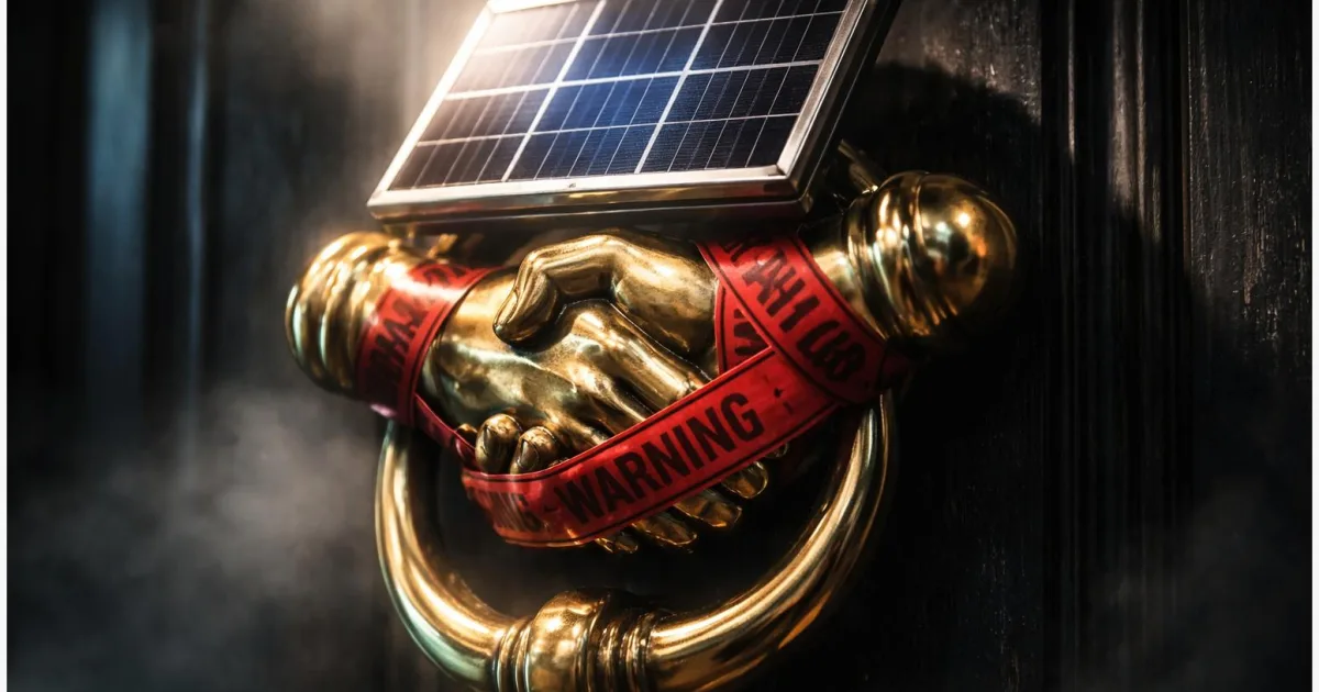 Solaranlage kaufen: Schnäppchen oder Abzocke an der Haustür?