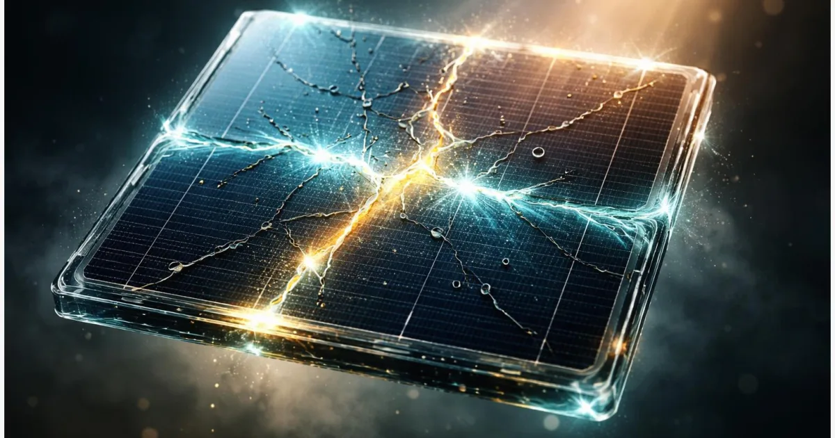 Solarmodule: Können Solarzellen UV-Schäden künftig selbst reparieren?
