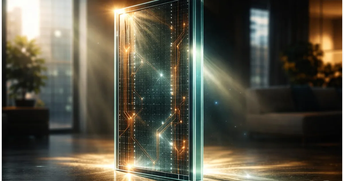 Solarfenster: Strom aus getönten Scheiben – wäre das alltagstauglich?