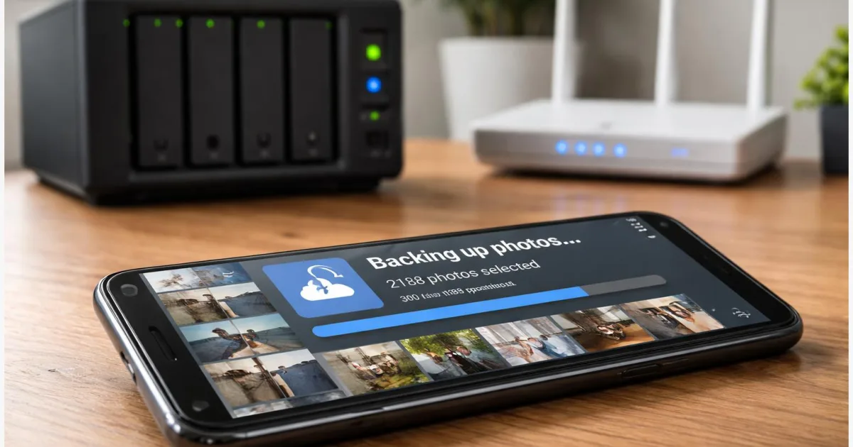 Handy-Fotos automatisch aufs NAS sichern: iPhone & Android Schritt für Schritt