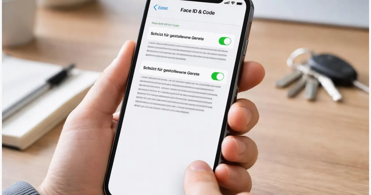 So richtest du iPhone‑Diebstahlschutz ein: Einstellungen & wichtige Tipps
