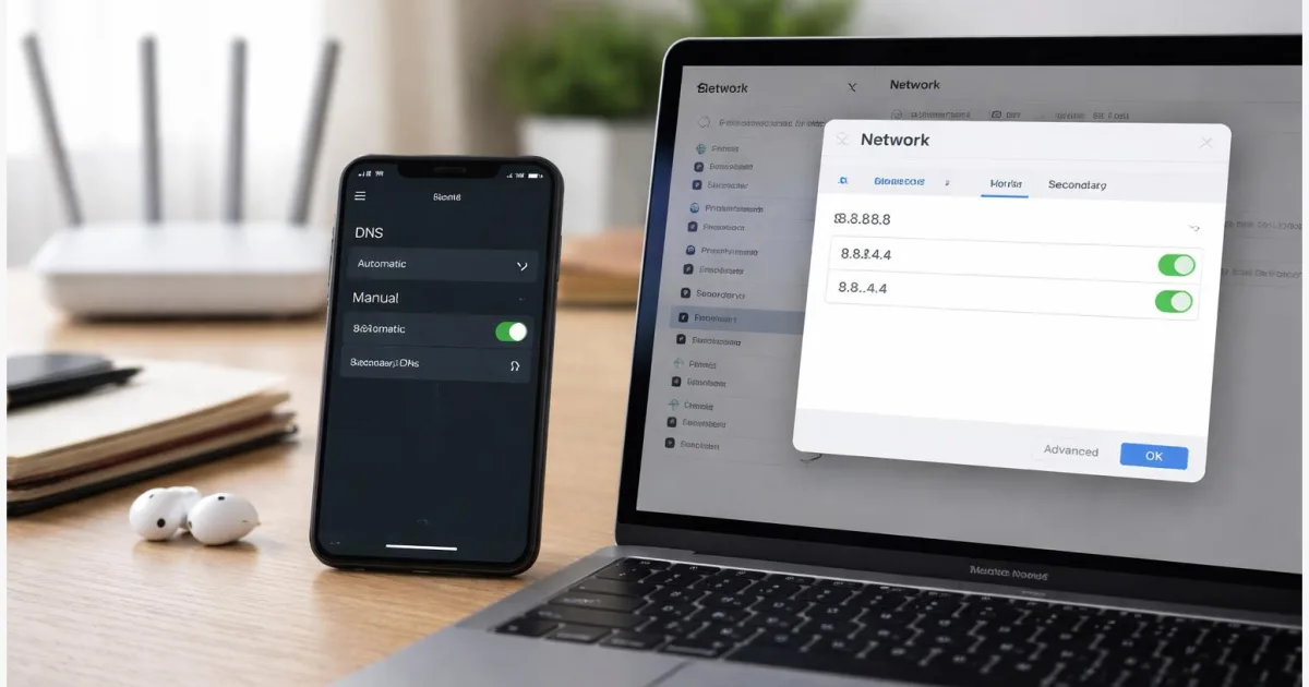 DNS ändern: Schnellere & sicherere Verbindung auf iPhone, Android, Windows & Mac