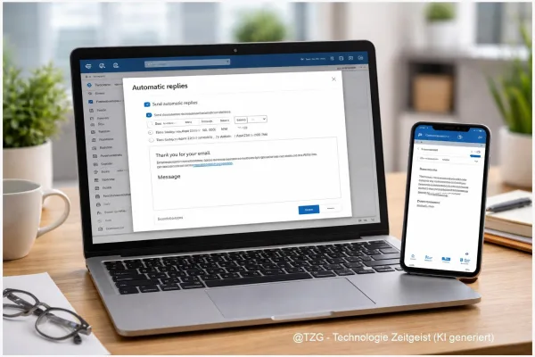 Outlook-Abwesenheitsnotiz einrichten: automatische Antworten (Web, App, PC)