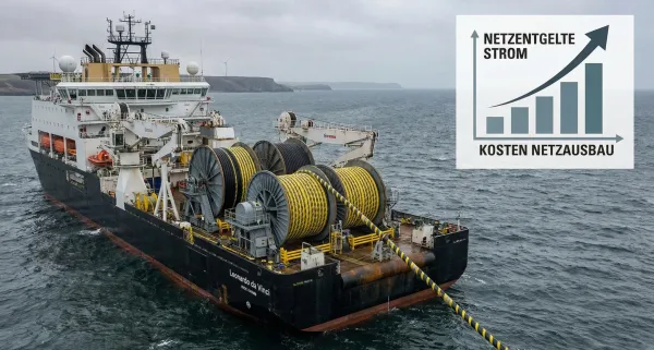 Kabel fürs Stromnetz und Netzentgelte: Wer zahlt den Netzausbau?