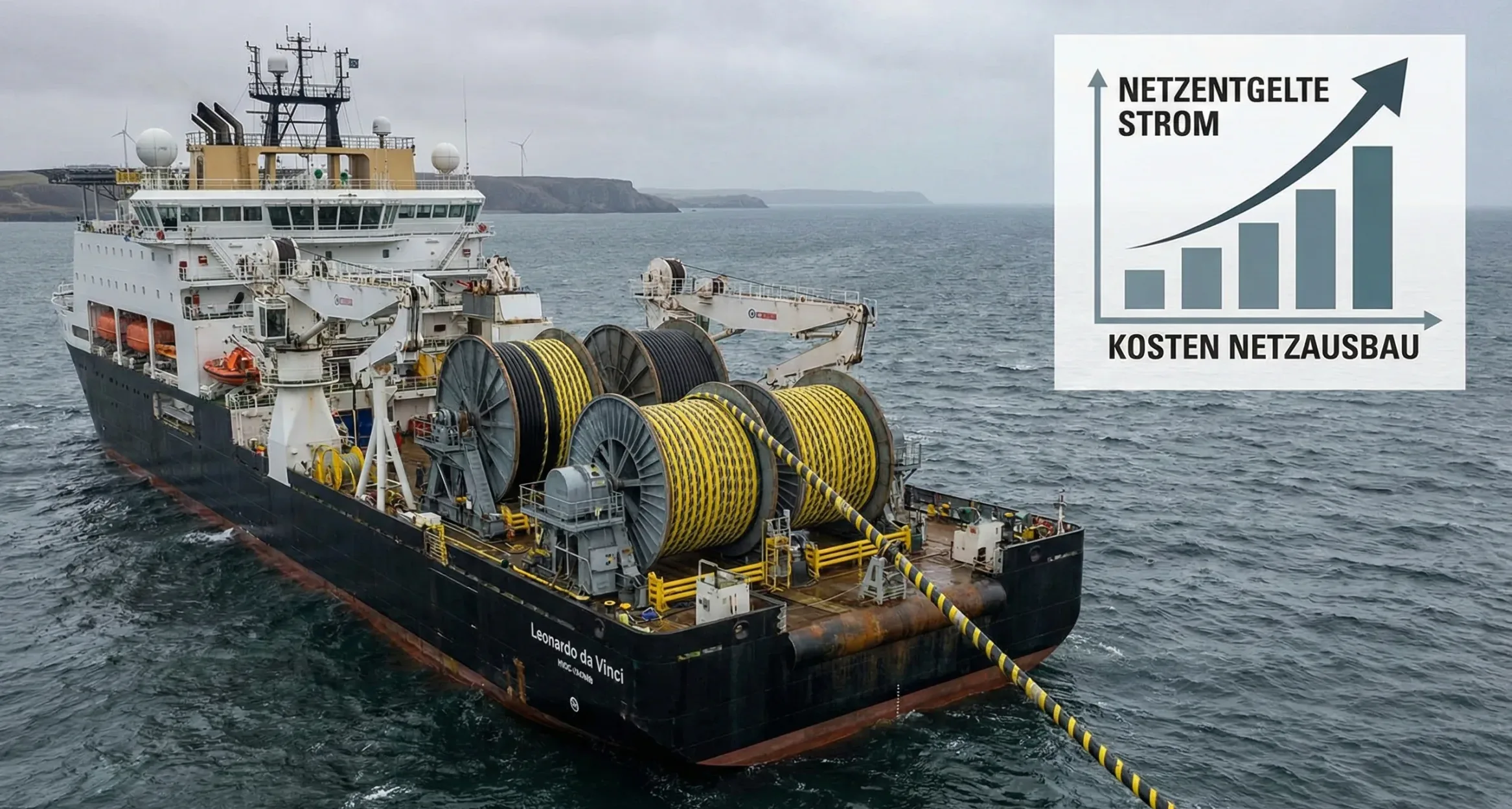 Kabel fürs Stromnetz und Netzentgelte: Wer zahlt den Netzausbau?