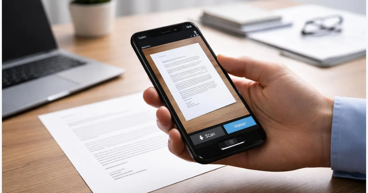 Dokumente mit dem Handy scannen: iPhone & Android als PDF + OCR