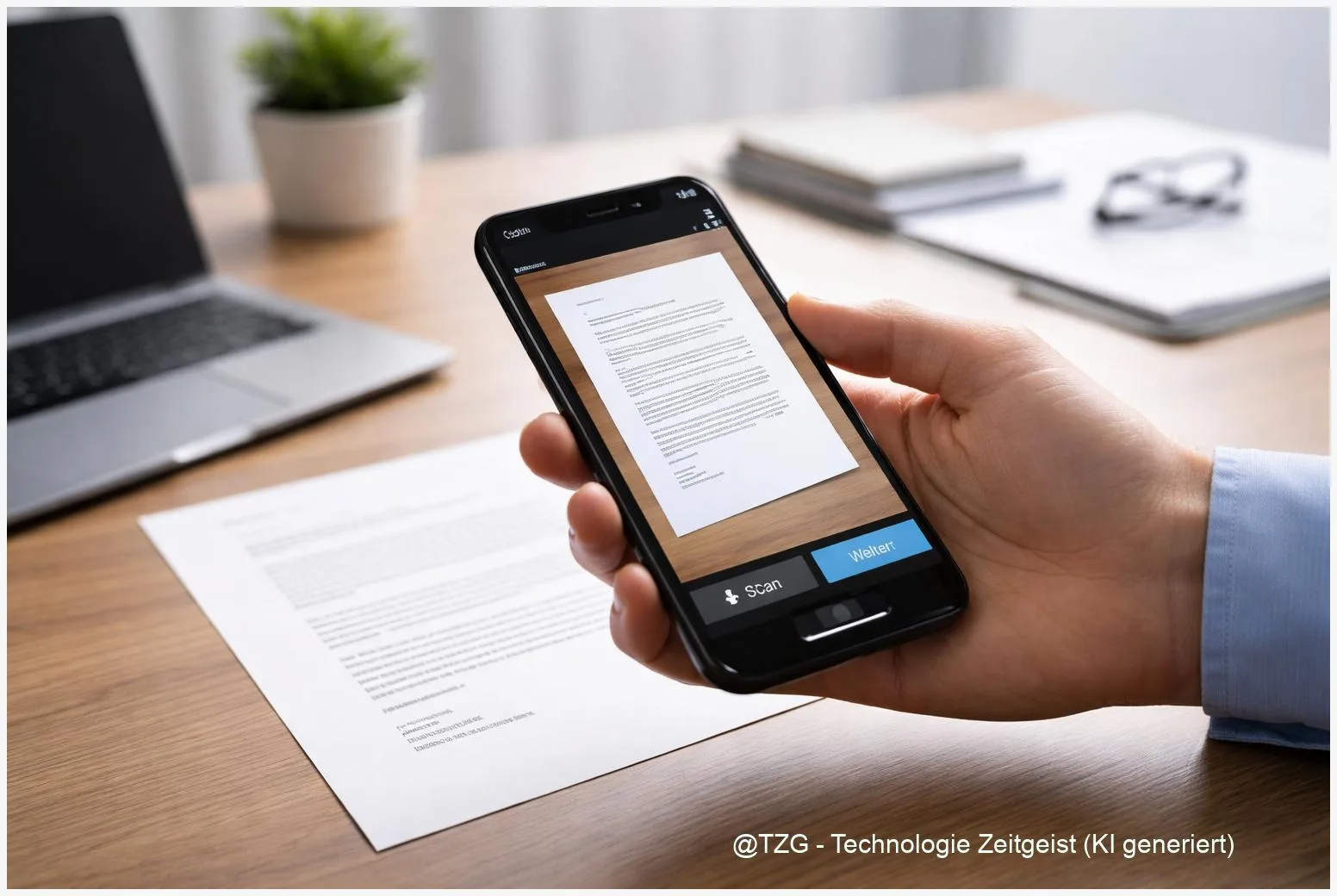 Dokumente mit dem Handy scannen: iPhone & Android als PDF + OCR