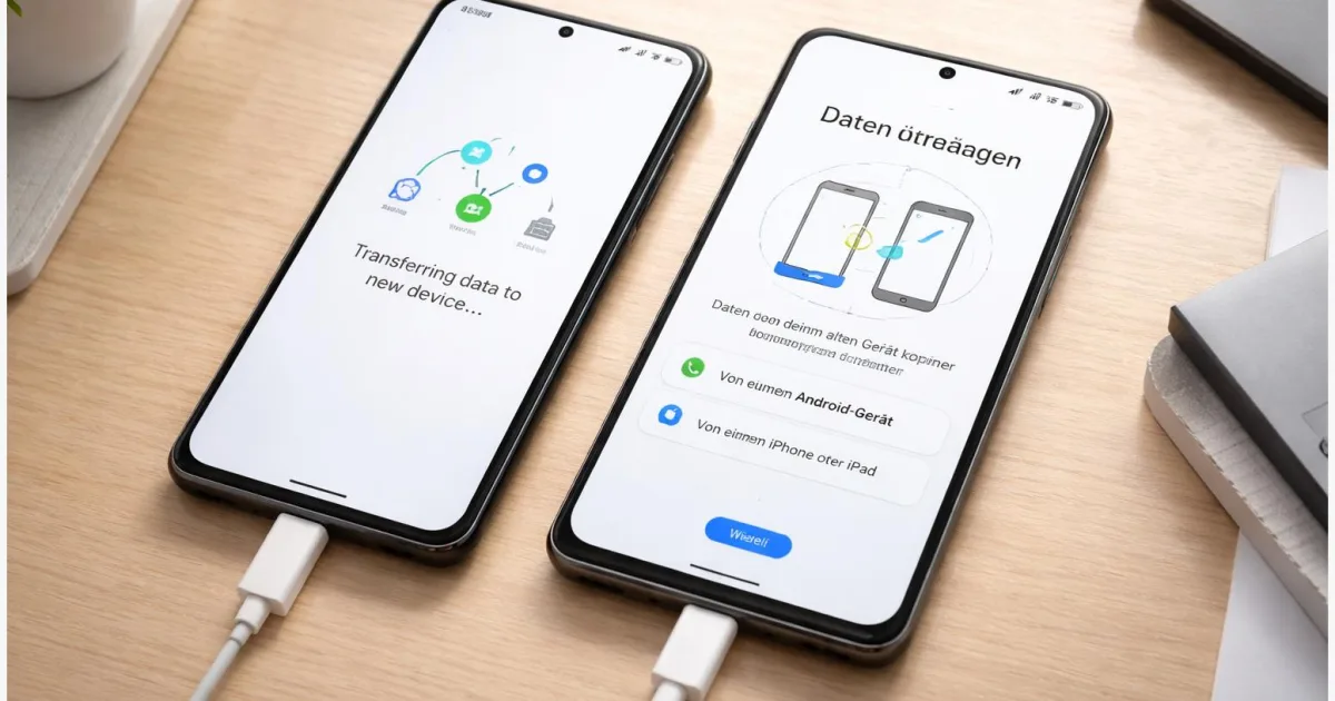 Neues Android-Handy einrichten: Daten vom alten Smartphone übertragen
