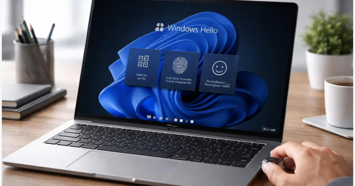 Windows Hello einrichten: PIN, Fingerabdruck & Gesicht in Windows 11