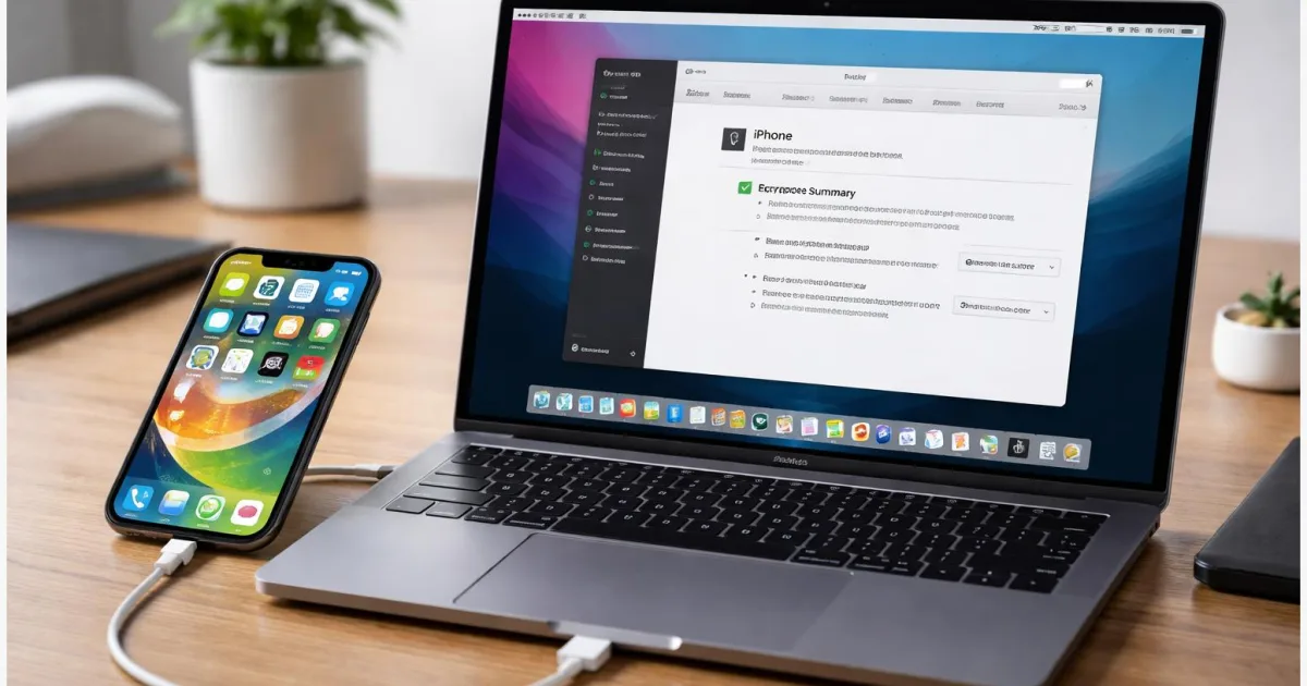 iPhone-Backup am PC/Mac erstellen (verschlüsselt) und wiederherstellen