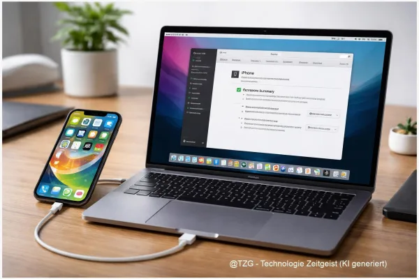 iPhone-Backup am PC/Mac erstellen (verschlüsselt) und wiederherstellen