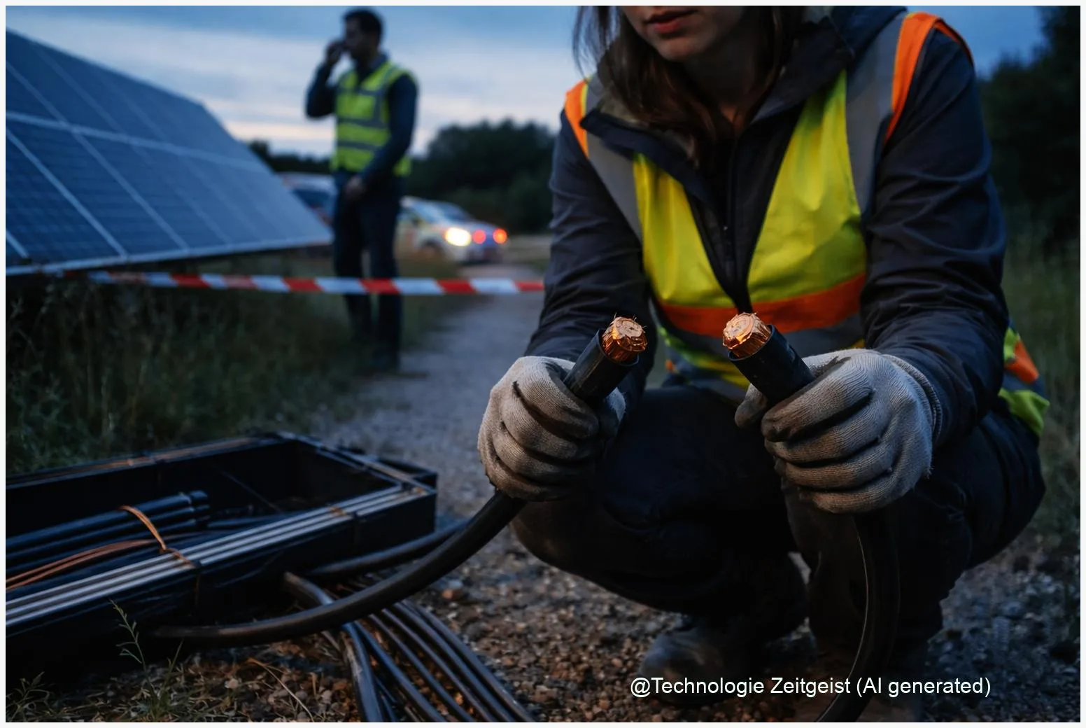 Kupferdiebstahl an PV-Anlagen treibt Kosten hoch