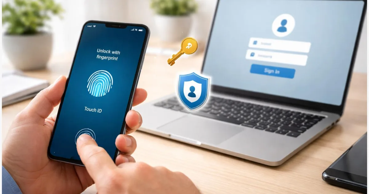 Passkeys einrichten: So meldest du dich ohne Passwort an (iPhone, Android, PC)