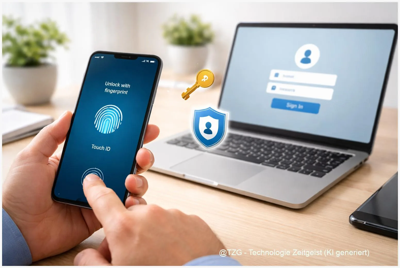 Passkeys einrichten: So meldest du dich ohne Passwort an (iPhone, Android, PC)