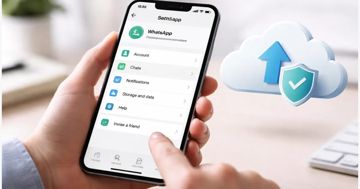 So richtest du ein WhatsApp-Backup ein: Chats sichern & wiederherstellen