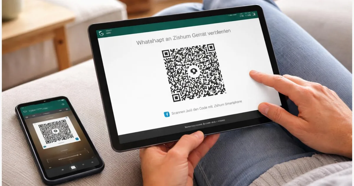 WhatsApp auf Tablet nutzen: Mehrgeräte-Modus am Zweitgerät einrichten