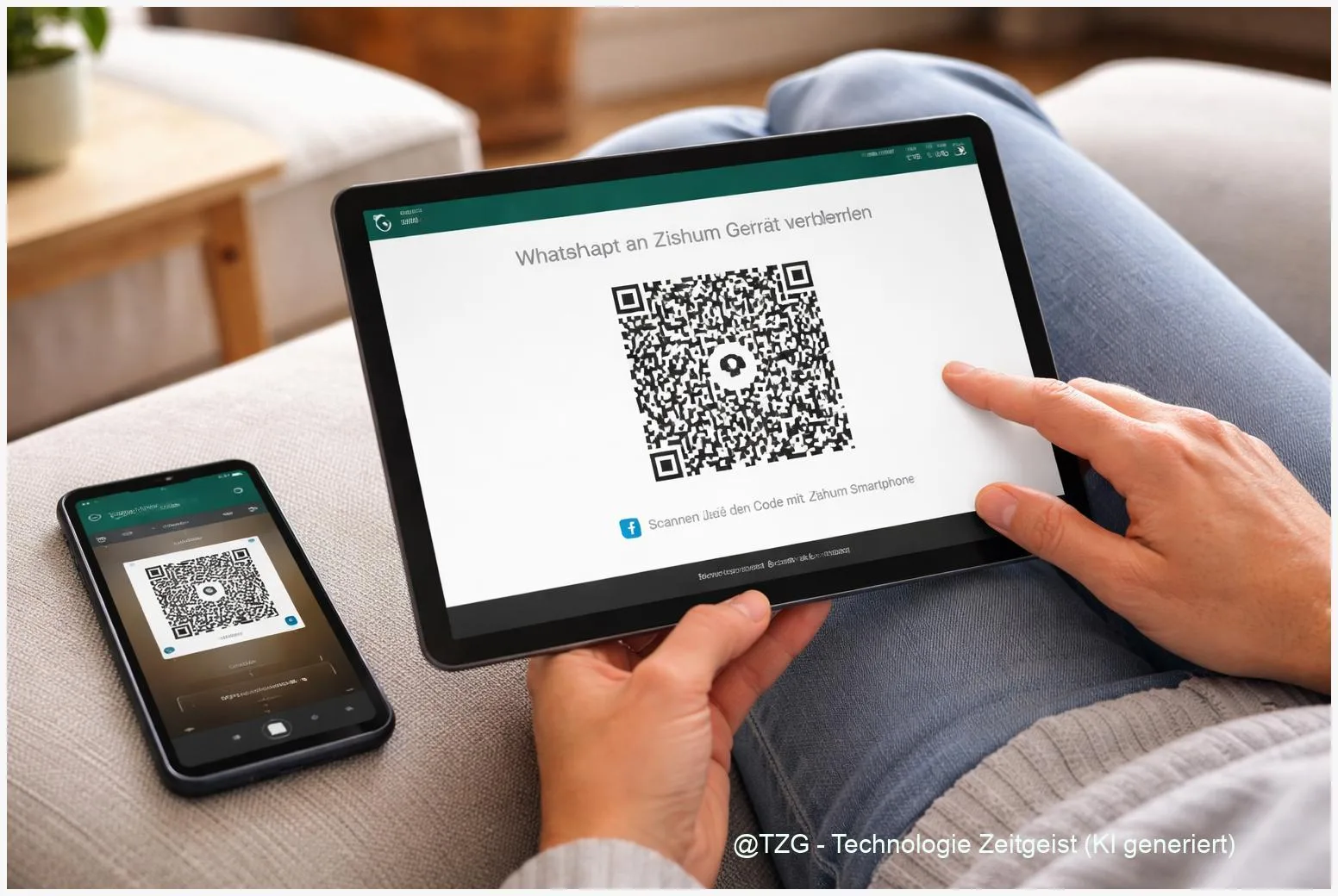 WhatsApp auf Tablet nutzen: Mehrgeräte-Modus am Zweitgerät einrichten