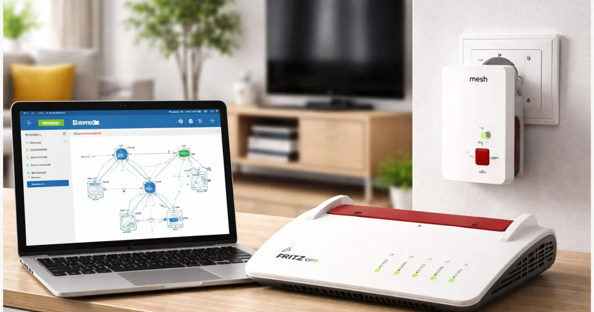 FRITZ!Box Mesh einrichten: Repeater als Mesh aktivieren (Schritt für Schritt)
