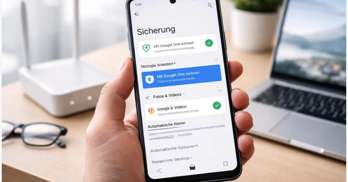 Android-Backup einrichten: So sicherst du Apps, Fotos & Daten automatisch
