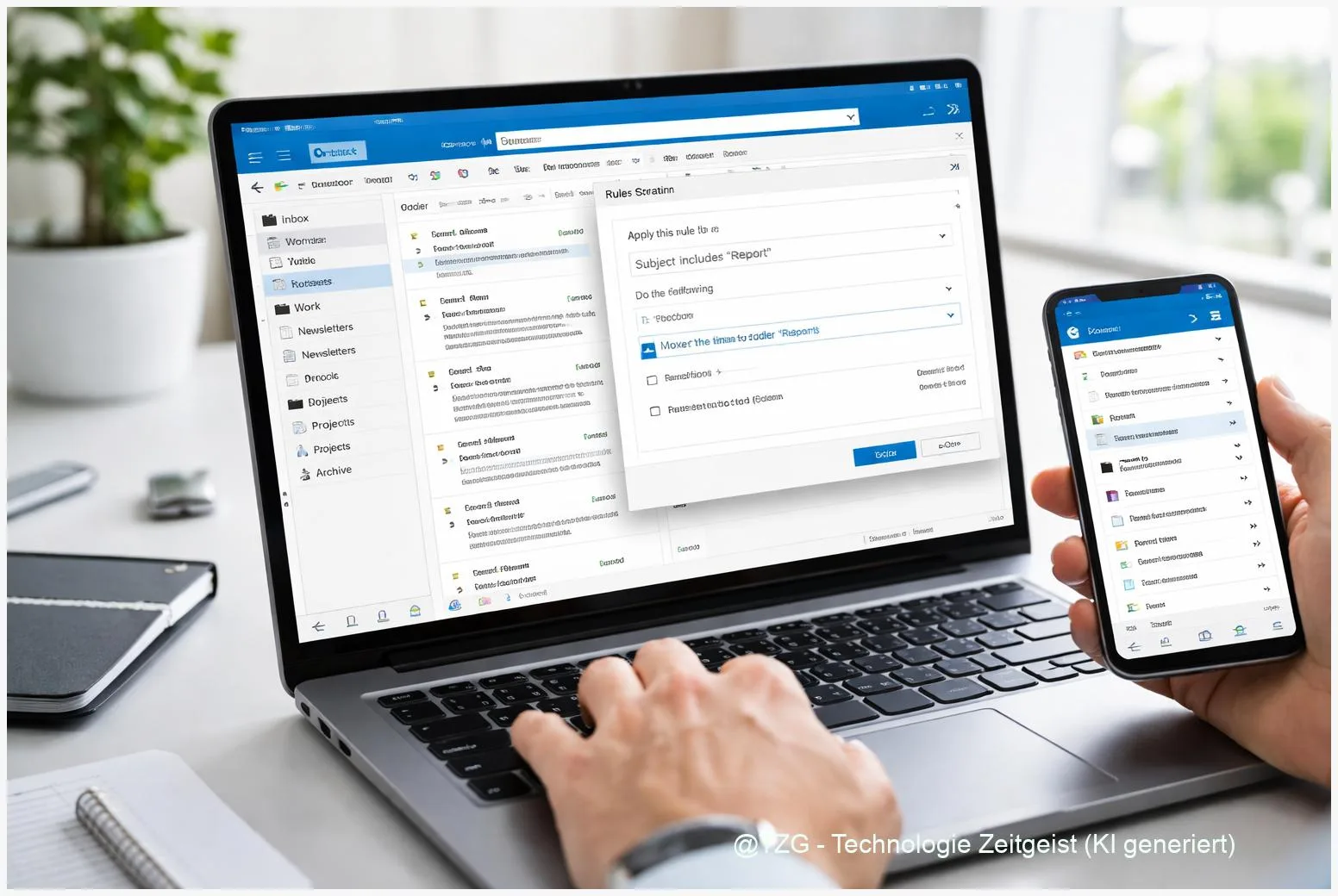 Outlook-Regeln erstellen: E-Mails automatisch sortieren (Web, App, PC)