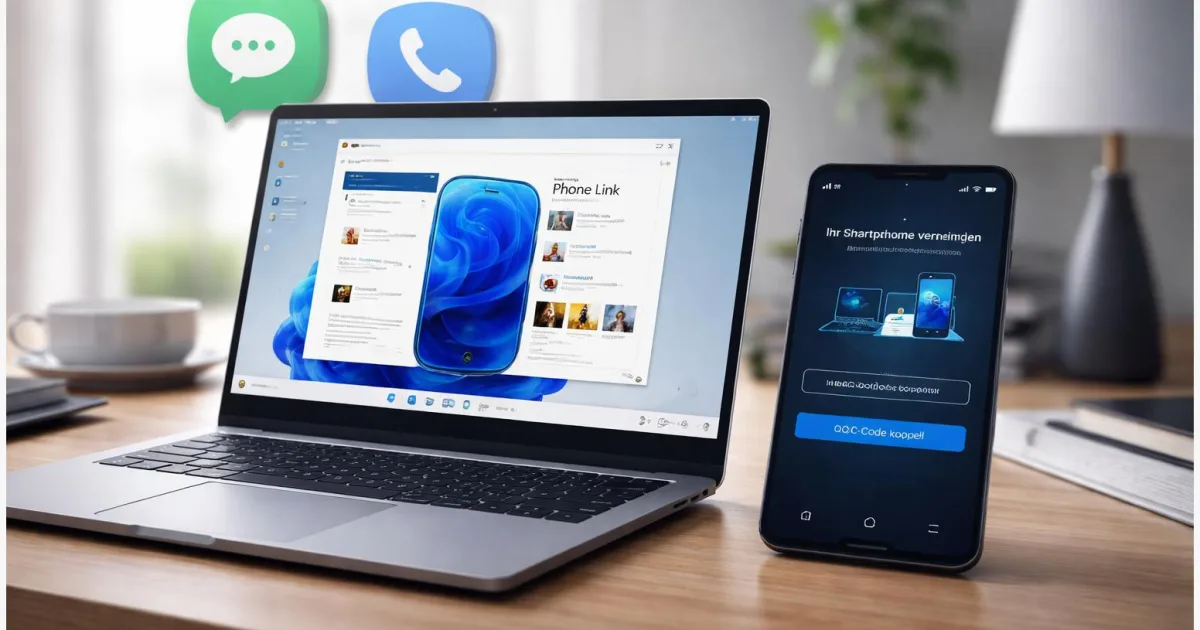 Windows 11 Phone Link einrichten: Android/iPhone koppeln & SMS am PC nutzen