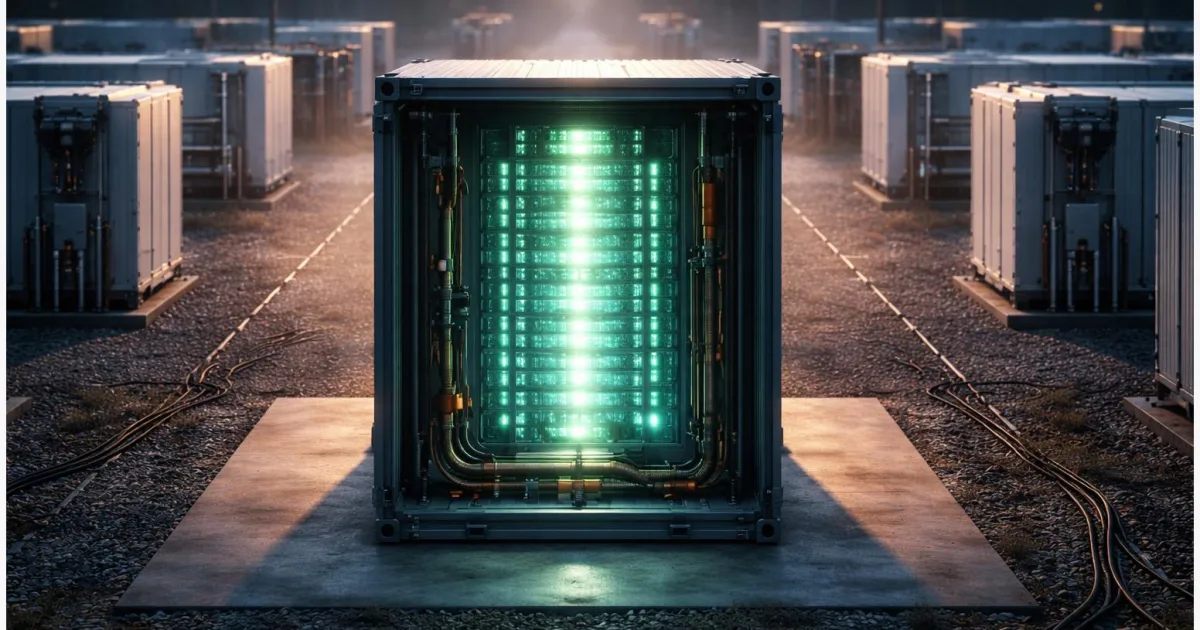 Synergy nimmt 2,4-GWh-Batteriespeicher Collie in Betrieb