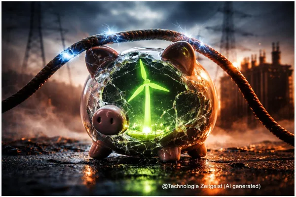 Stromnetzausbau: Wer künftig für abgeregelten Ökostrom zahlt