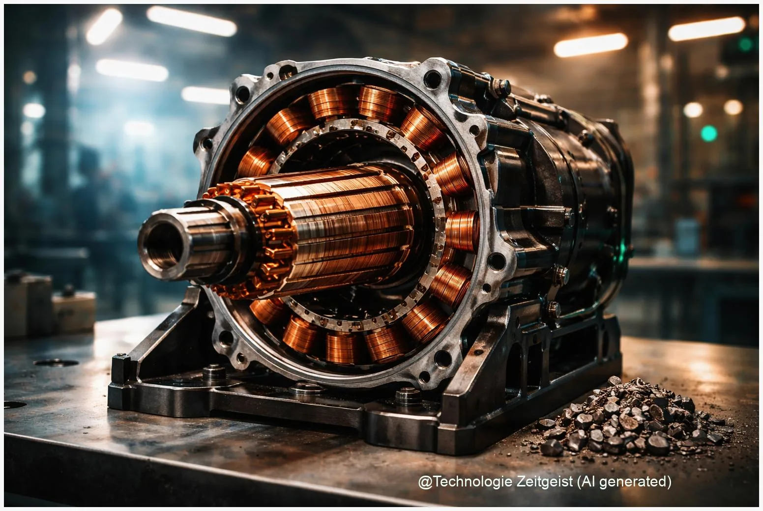 E‑Auto‑Motor ohne Seltene Erden: Wird’s billiger?