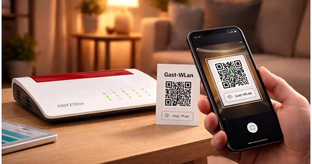 FRITZ!Box Gast-WLAN einrichten: Gäste sicher ins WLAN lassen