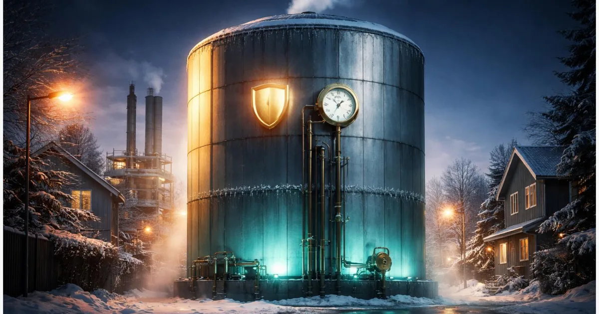 Fernwärme-Speicher: Senkt er Preis- und Gasrisiko?