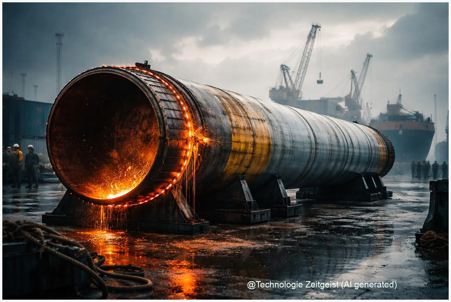 Ørsted beendet Monopile-Fertigung bei SeAH für Hornsea 3