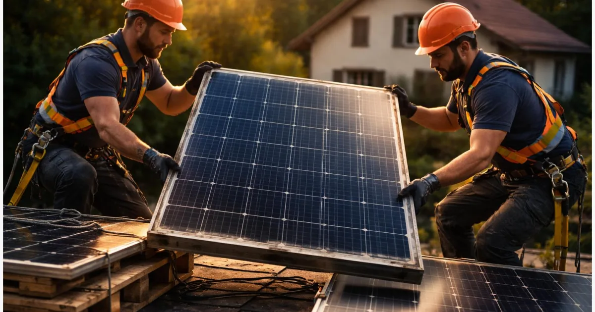 Solarmodul-Recycling: Was es in Deutschland kostet