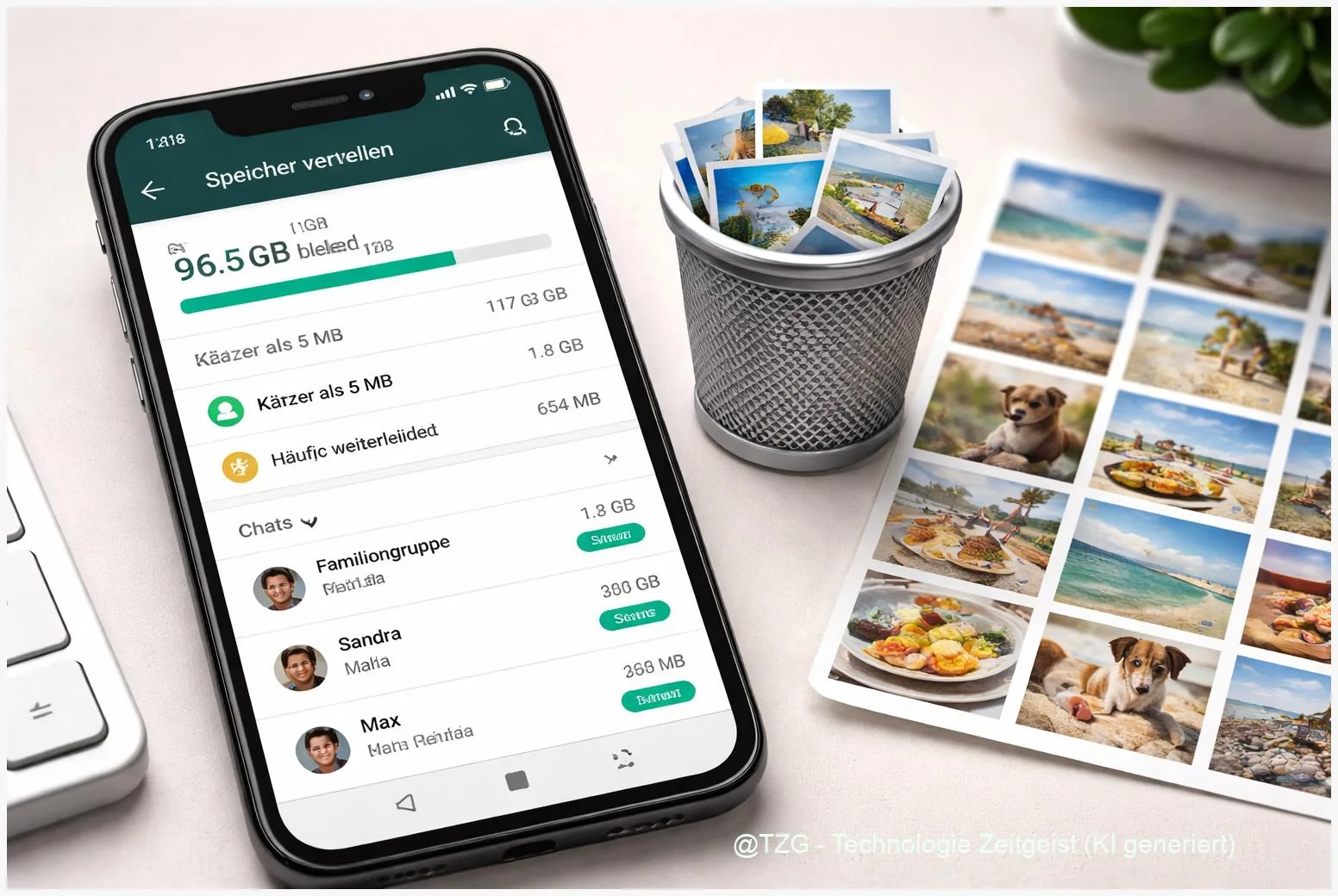 WhatsApp Speicherplatz freigeben: Fotos & Videos löschen, ohne Chats zu verlieren