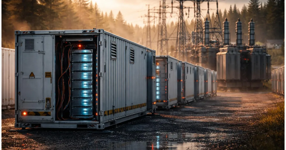 Großbatteriespeicher in Maine: Preiseffekt und Blackout-Risiko