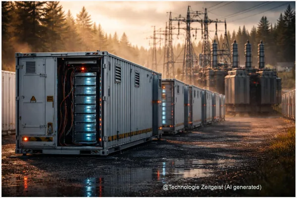 Großbatteriespeicher in Maine: Preiseffekt und Blackout-Risiko