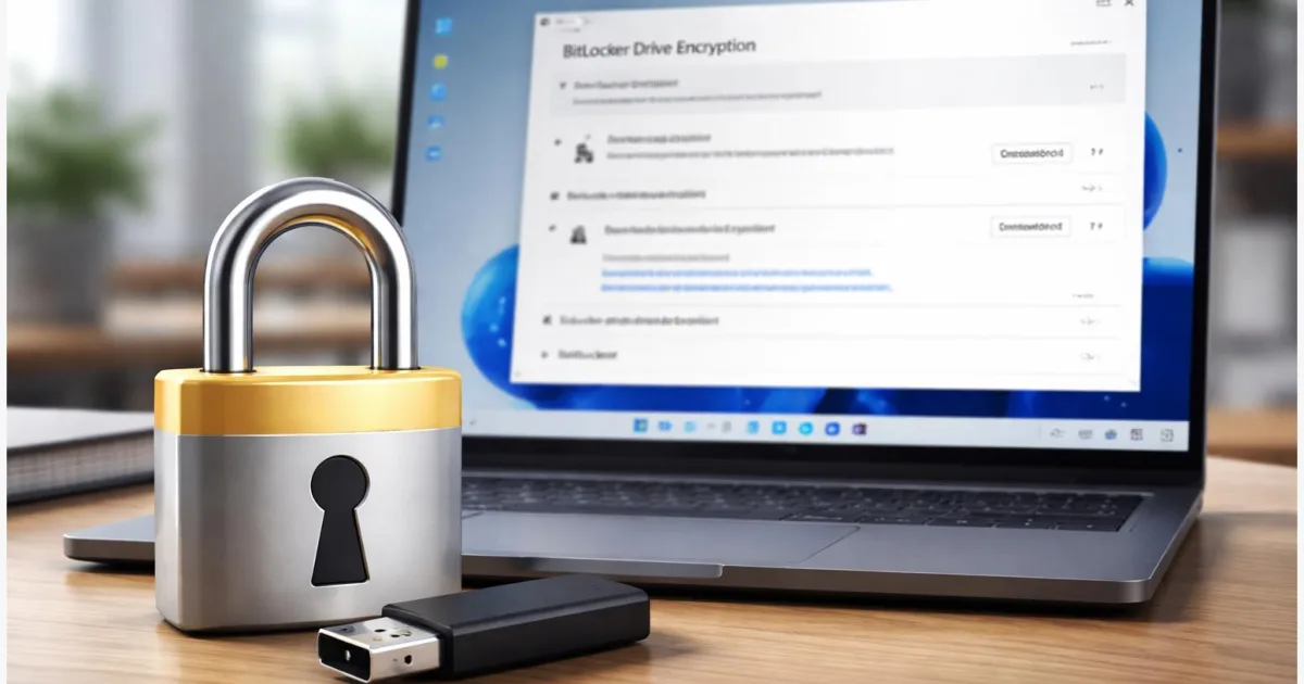 BitLocker in Windows 11 aktivieren: Laufwerk verschlüsseln & Schlüssel sichern