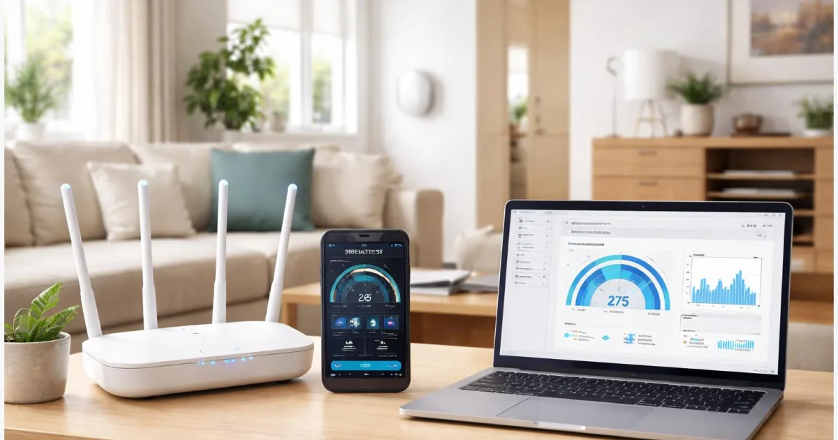 WLAN langsam? Heim‑WLAN optimieren in 30 Minuten: Speedtest, Kanal, Repeater