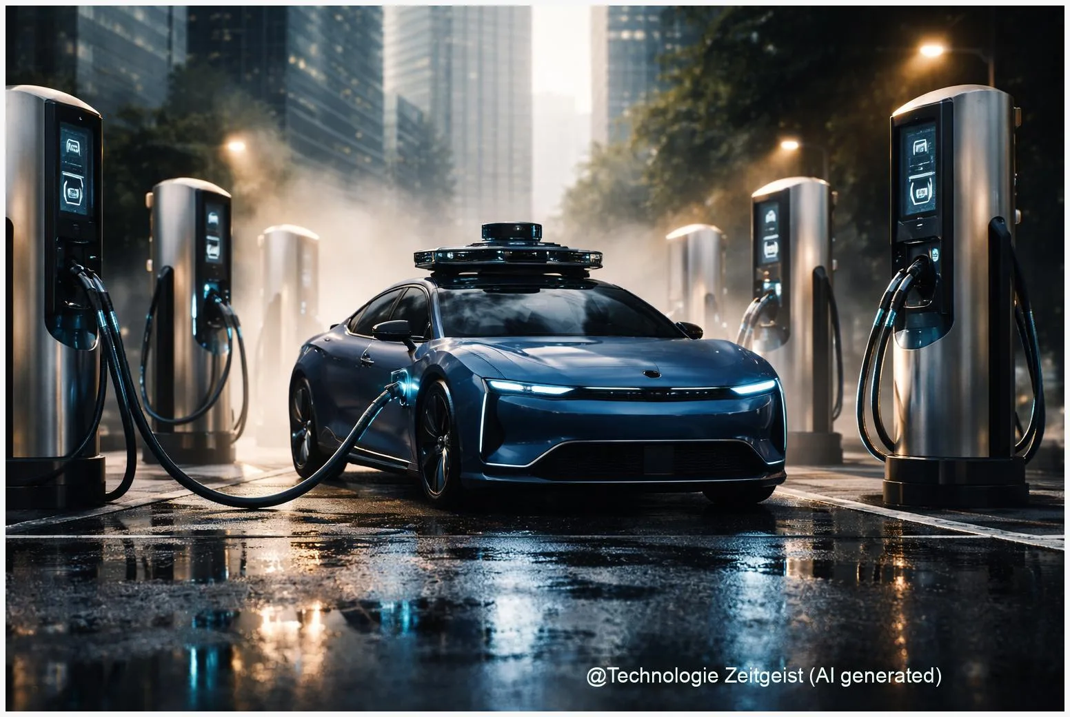 Robotaxis: Warum Uber 100 Mio. in Ladepunkte steckt