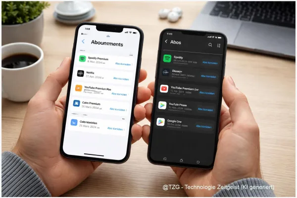 Abos kündigen auf iPhone & Android: App Store und Google Play Anleitung