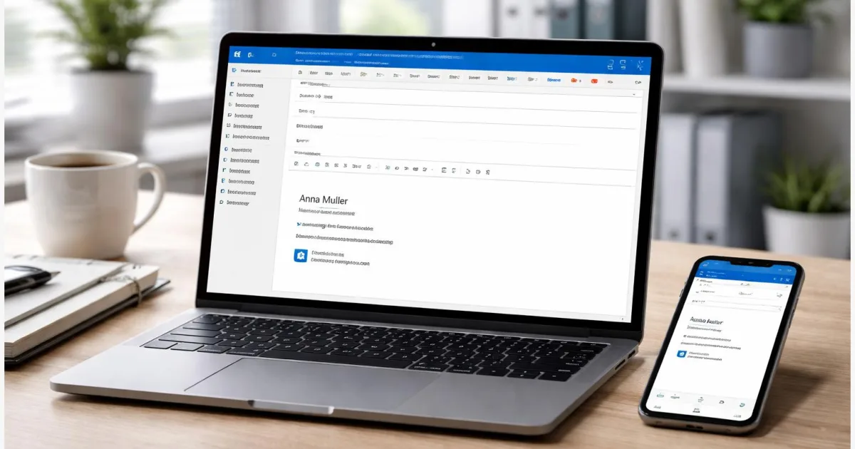 Outlook-Signatur erstellen: E-Mail-Signatur in Outlook (PC, Web & App)
