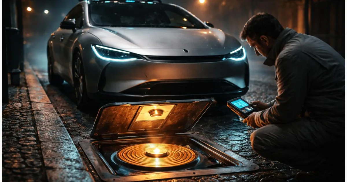 FCC erlaubt Tesla Cybercab UWB für Induktivladen