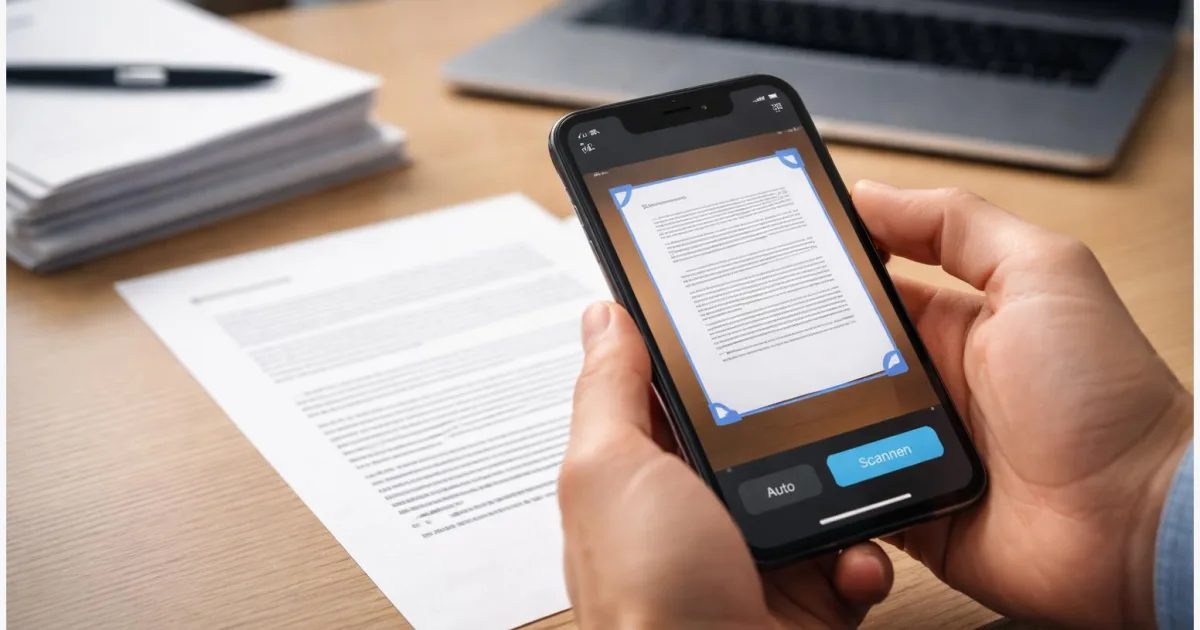 Dokumente mit dem Handy scannen: iPhone & Android als PDF (Schritt für Schritt)